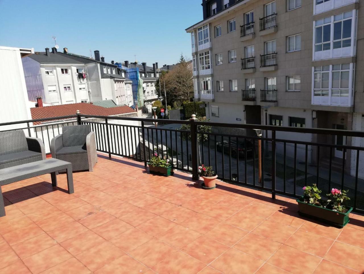 Apartamento Sigueeiro Camino Ingles Sigueiro Luaran gambar